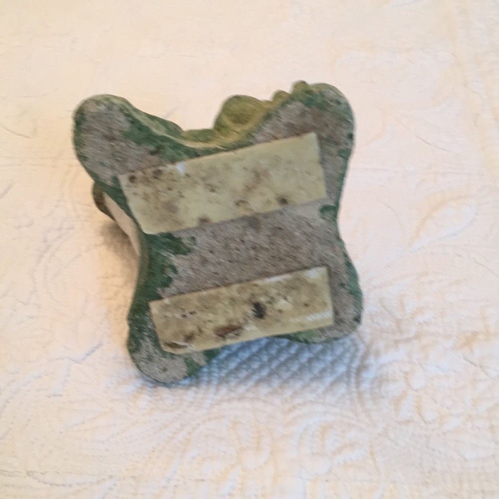 Vintage painted cement frog - Picture 5 of 5